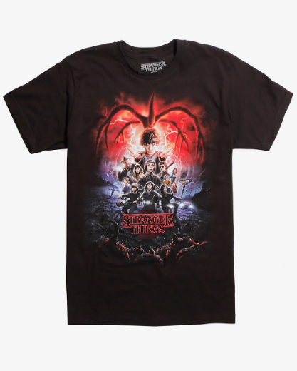 stranger things merch hot topic